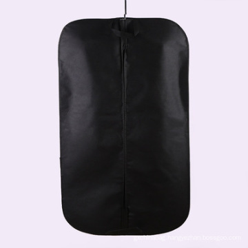 Custom nylon black wedding dress garment suit cover bag wholesale travel foldable cloth garment bag